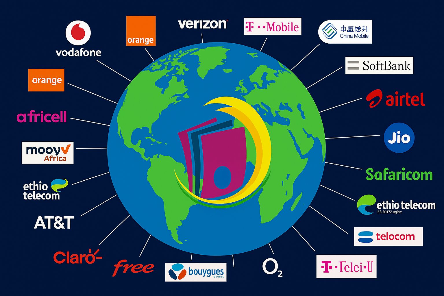 AFFICHE Opérateurs mobiles